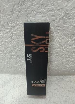 Тушь для ресниц tuz sky high lash sensational waterproof с эффектом удлинения