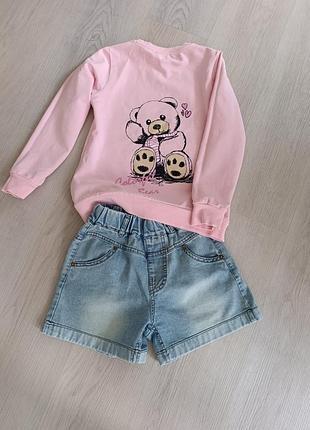 Футболки брюки кофточки шорты для девочки 6-8 лет