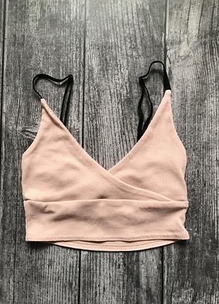 Рожевий топ- спортивний ліфчик
