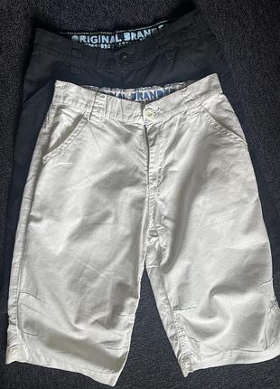 Льняные шорты на мальчика 140-150 см