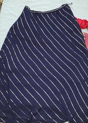 Макси юбка размер 50 / 16 новая натуральная вискоза 100 пояс резинка