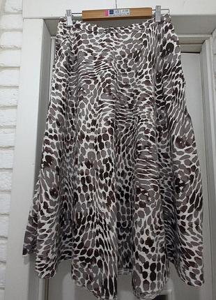 Юбка лен вискоза