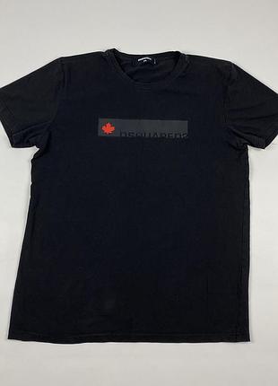 Футболка чорна dsquared2