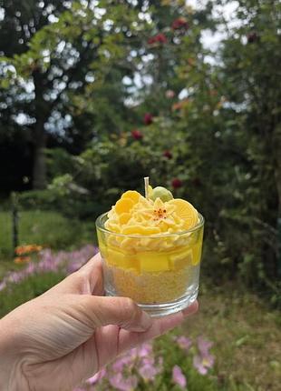 Свеча десерт.цитрусовый взрыв9 фото