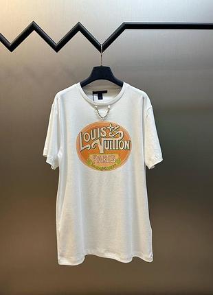 Брендова жіноча подовжена футболка оверсайз