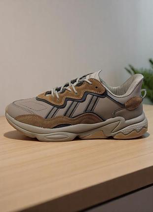 Кросівки adidas ozweego brown, кроссовки адідас озвіго коричневі (0113)