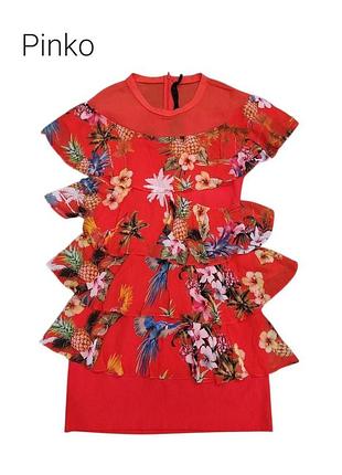 Платье pinko abito rosso оригинал
