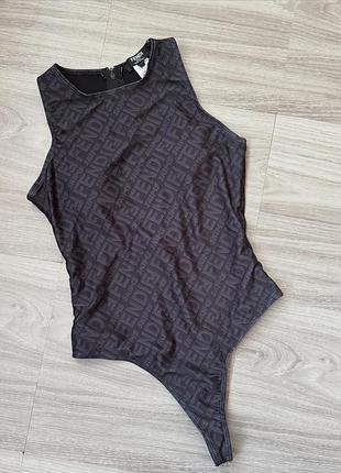Купальник боді fendi x scims