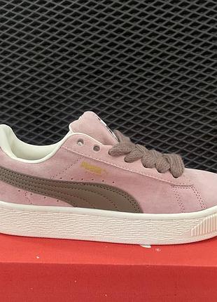Кросівки puma suede xl pink