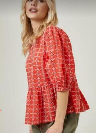 Блуза з прошвою великий розмір george