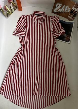 Женское платье-рубашка zara ❤️