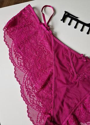 Трусики бразилиана фуксия hunkemoller 3xlандрy 18 4xl - 5xl 48 504 фото