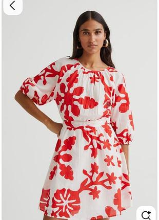 Платье от h&m, размер м, рост 170/96а, 100% хлопок, производства индия