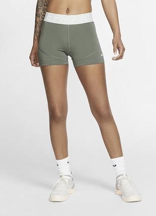 Nike pro  женские компрессионные шорты-велосипедки