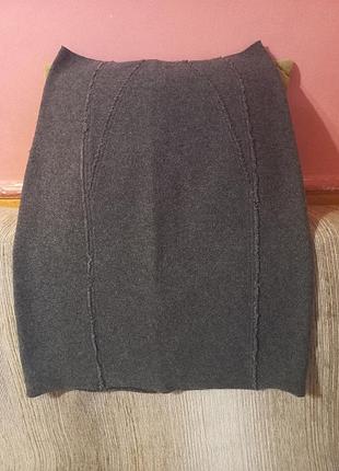Юбка юбка benetton s/m шерсть