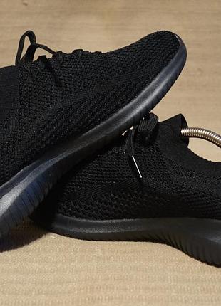 Очень легкие гибкие черные веганские кроссовк skechers ultra flex - statements 38 р.( 24,7 см.)
