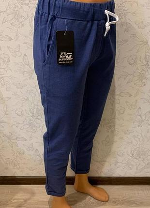 Брюки женские, лето, хлопок, джоггеры, новые