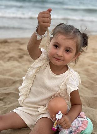 Костюм літній на дівчинку шорти і футболка