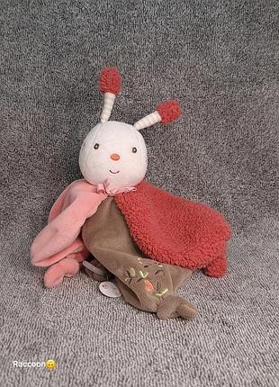 Мягкая игрушка, комфортер, milette, с местом для соски