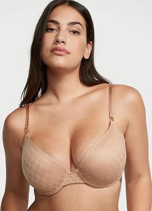 Бюстгальтер icon by victoria's secret push-up demi bra преміальна колекція