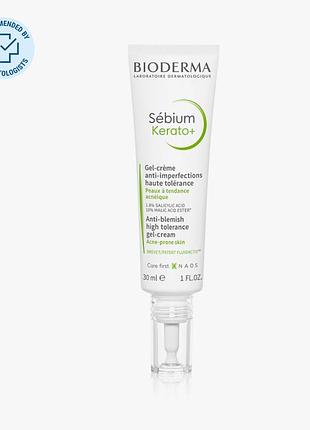 Крем - гель для обличчя bioderma sébium kerato+