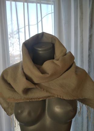 Шерстяний шарф двохсторонній