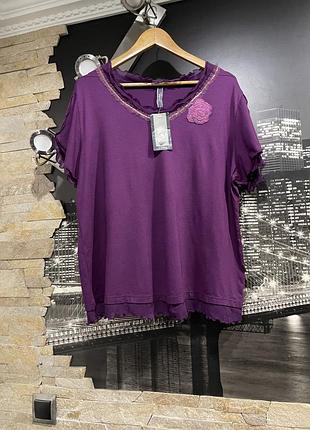 Футболка фіолетова віскоза ofelia