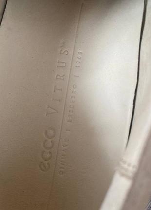 Туфли кожаные оригинал ecco vitrus 640204 гг.44 4