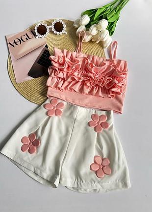 Нарядний літній костюмчик