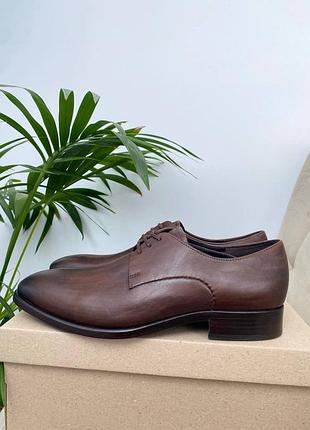 Туфли кожаные оригинал ecco vitrus mondial 523624 гг.43