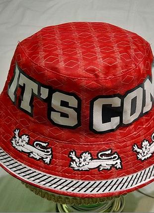 Ультрасс- красная,черная кепка-ведо сб. англии 3 льва - red england it`s coming home -р. -55 -56