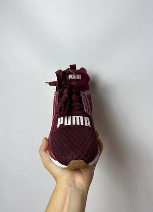 Кроссовки puma fast женские puma cali бордовые adidas iniki лето сетка пума женские