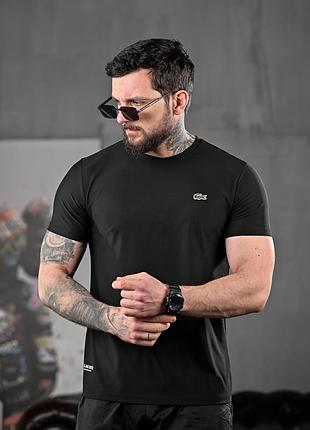 Футболка lacoste черная