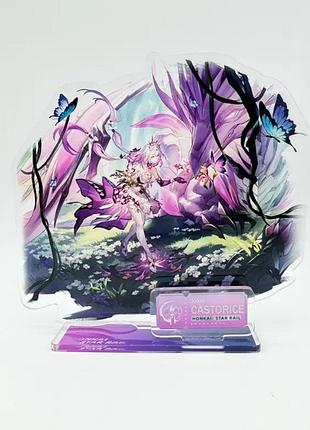 Акриловая фигурка подставка касторис из игры honkai star rail