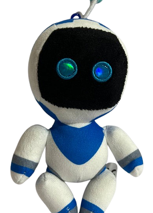 Брелок мягкая игрушка астробот (astrobot) из игровая комната астро (astro's playroom) 15 см