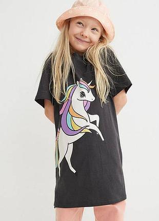 Платье h&m на девочку 6-8р