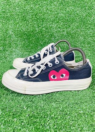 Женские низкие кеды converse all star chuck taylor comme des garsons
