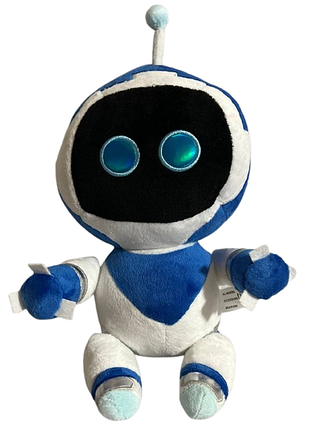 Мягкая игрушка астробот (astrobot) из игровая комната астро (astro's playroom) подвижные руки и ноги