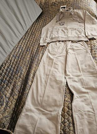 Костюм raw штани палацо