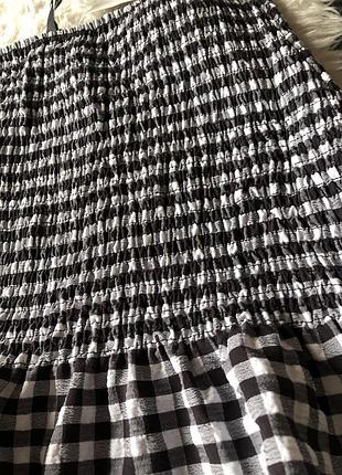 Спідниця в клітинку h&m р.м 5