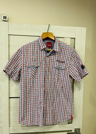Сорочка bluefields чоловіча з коротким рукавом l оригінал