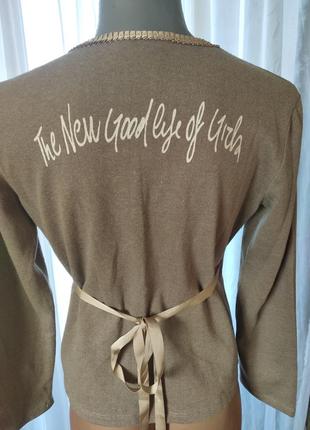 Модна байкова кофта на запах. 2