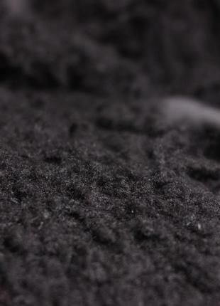 Стильная женская шуба teddy bear topshop черная, шубка из искусственного меха, барашек9 фото