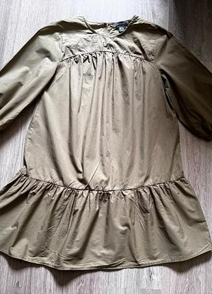 Платье хаки primark, размер 38