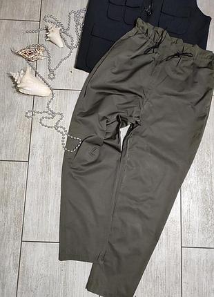 Брюки карго штаны бананы милатири сафари хаки свободные  спорт