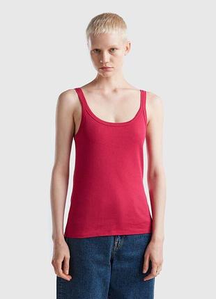 Майка в рубчик united colors of benetton