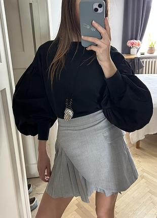 Кофта з обʼємними рукавами zara