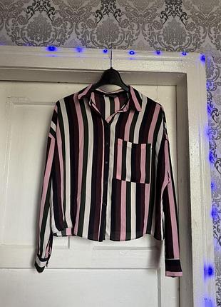 Жіноча сорочка у смужку