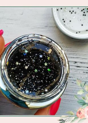 Маска пленка с блестками и звездочками images star mask (50г)