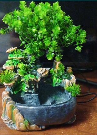 Настільний декоративний фонтан lucky tree.